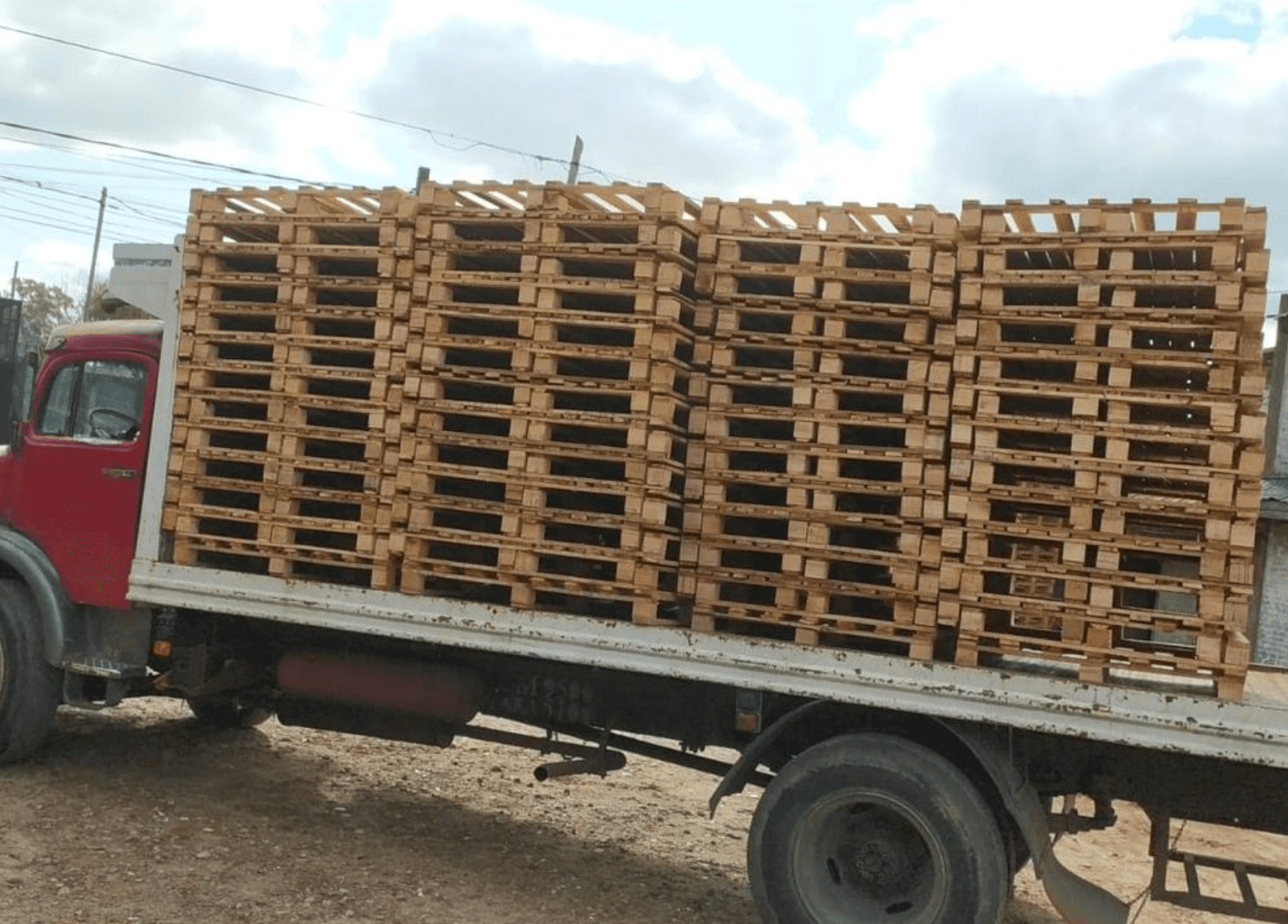 Logística de entrega — Wood Pallet